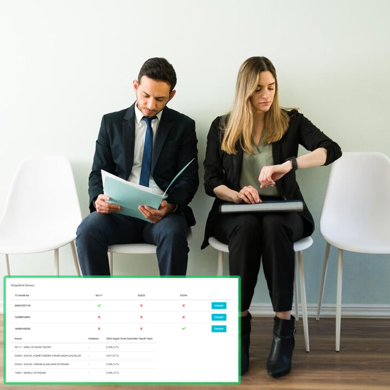 SGK Potansiyel Teşvik Sorgulama