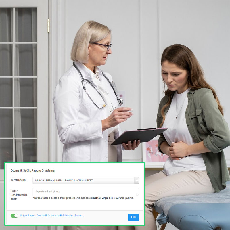 SGK Sağlık Raporu Otomatik Onaylama